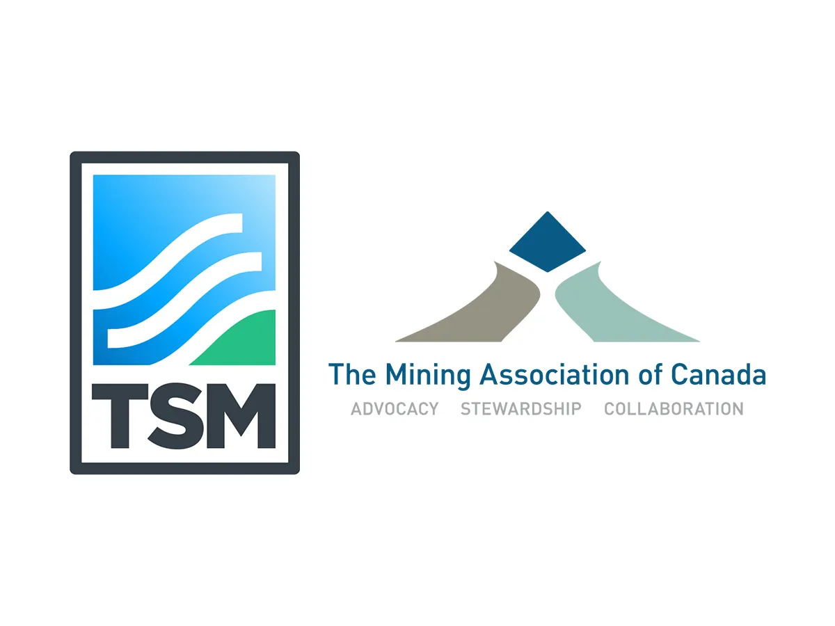 TSM and The Mining Association of Canada logos
